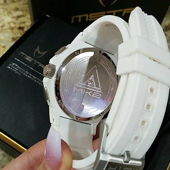 MSTR white watch.  Meister - Picture 2 of 6